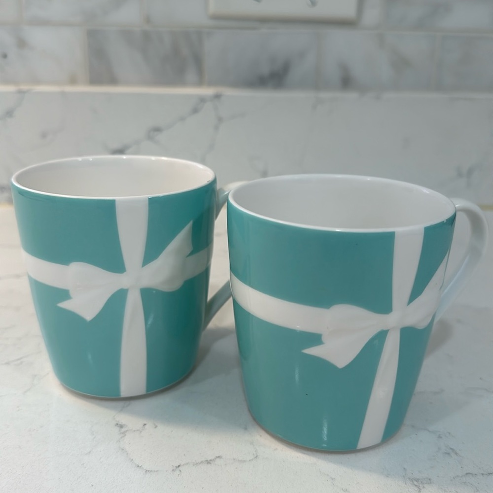 Tiffany coffee mugs ( two included)